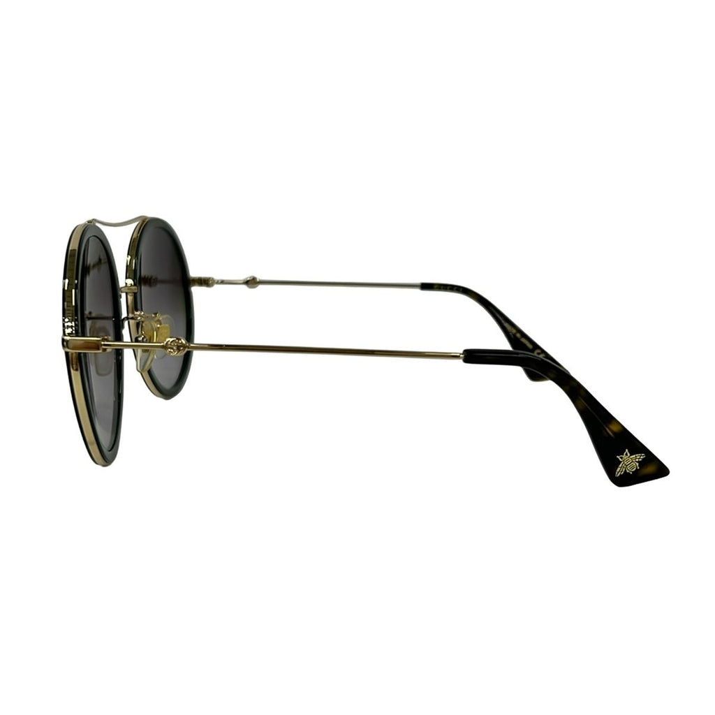 Gucci Sunglasses Dark Gray Gold Multi Bee Interlocking Sherry Eyewear — view 2