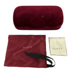 Gucci Sunglasses Dark Gray Gold Multi Bee Interlocking Sherry Eyewear — view 6