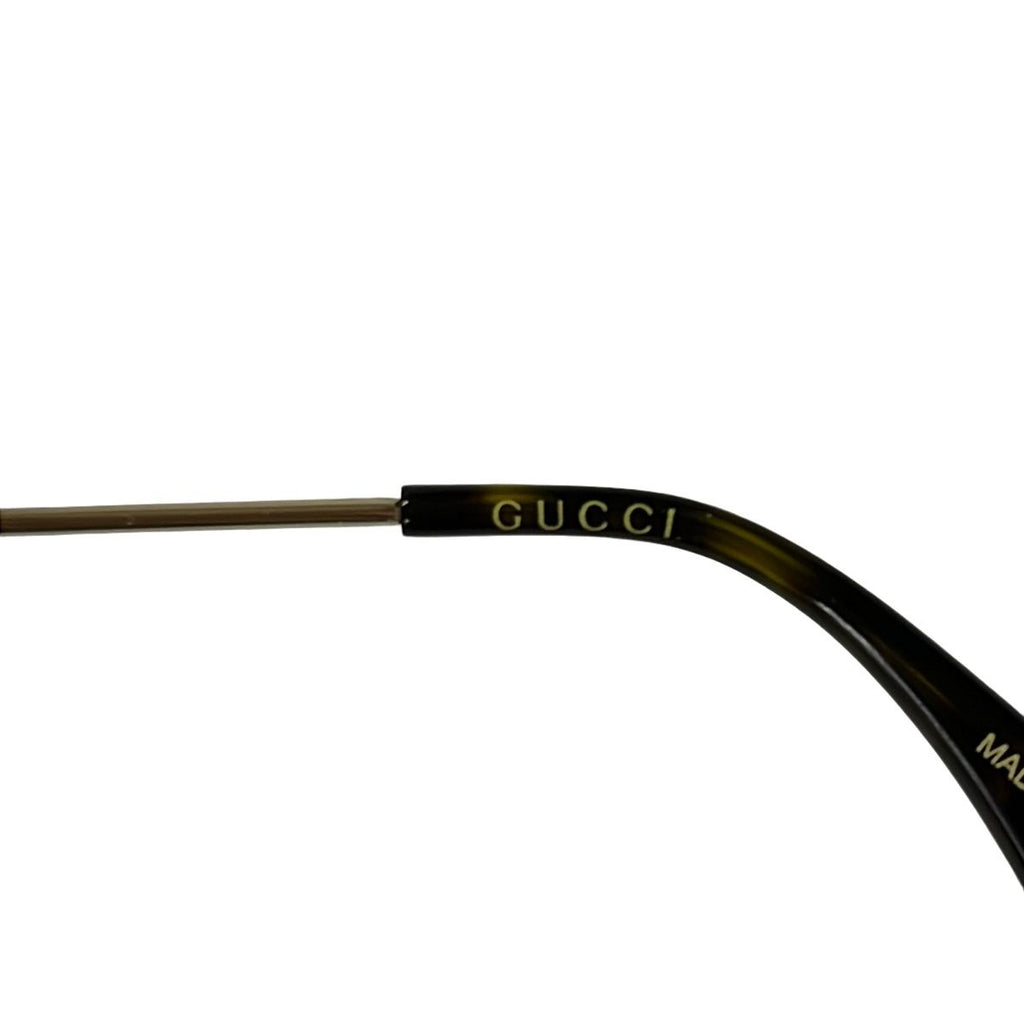 Gucci Sunglasses Dark Gray Gold Multi Bee Interlocking Sherry Eyewear — view 4