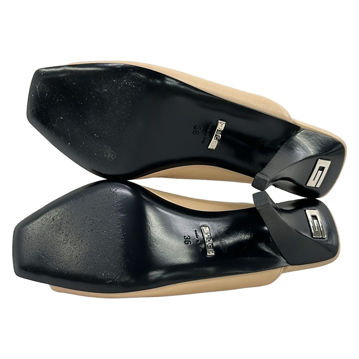 Gucci Mules 36 Beige Leather — view 4