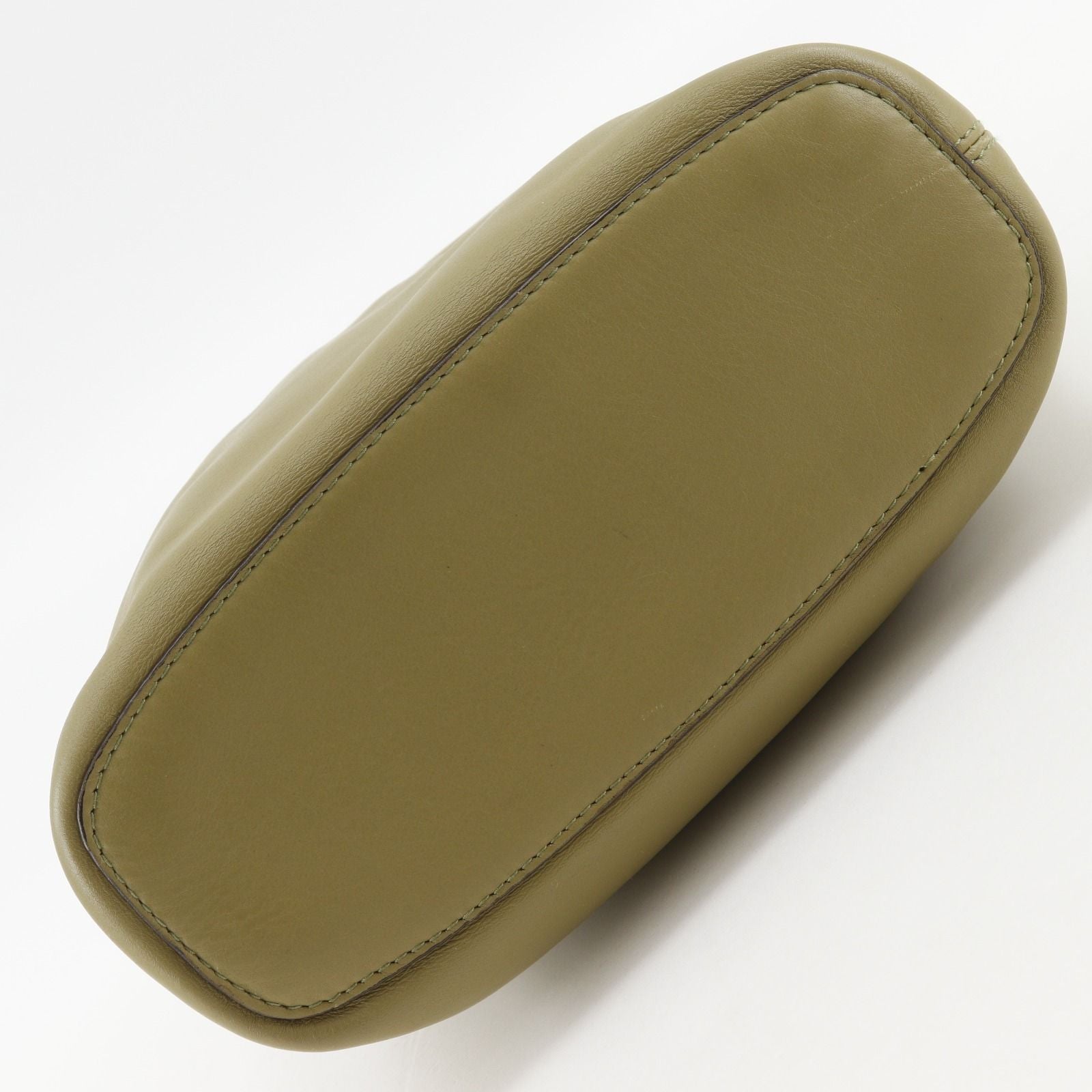 Loewe Anagram Lambskin Olive Shoulder — view 6