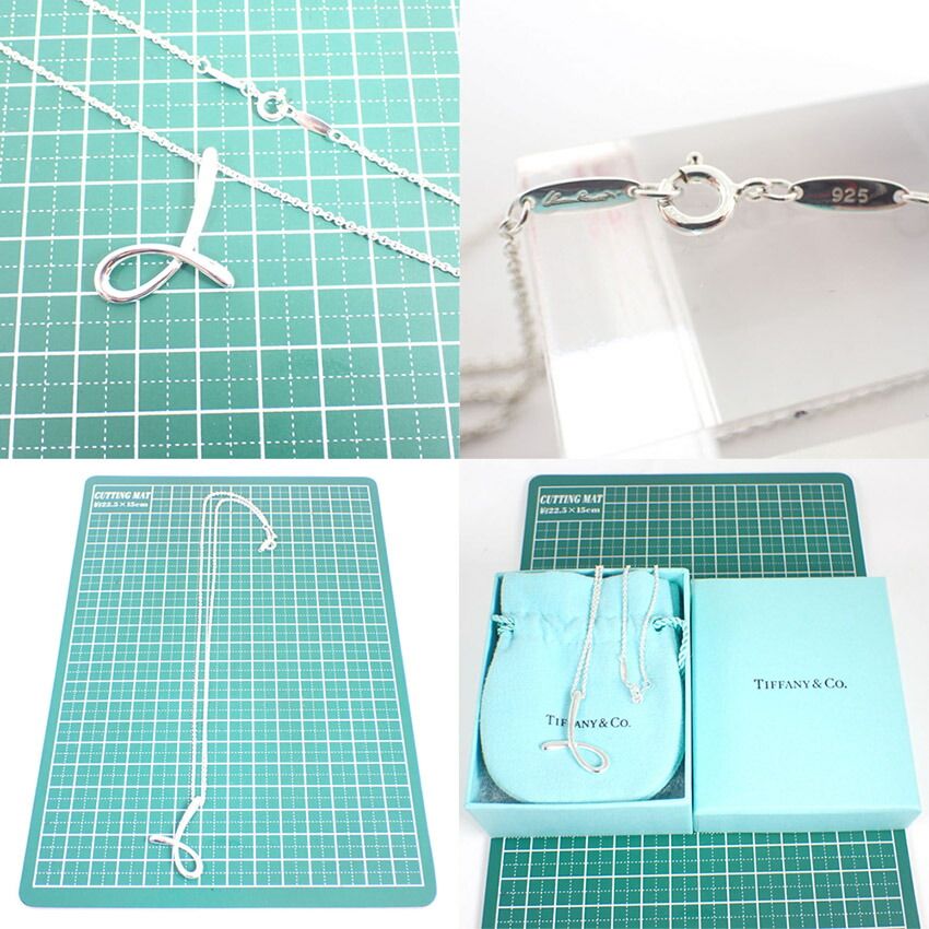 Tiffany & Co 925 Initial L Large Pendant — view 9