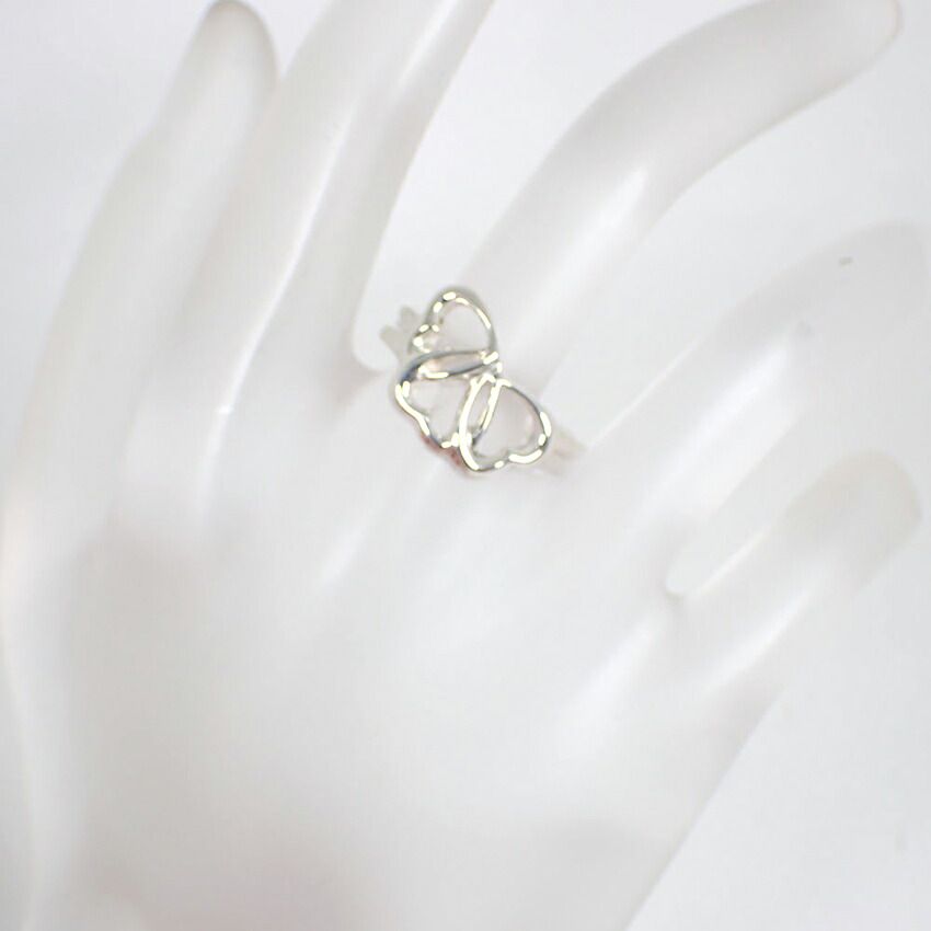 Tiffany & Co 925 Triple Heart Ring — view 4