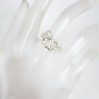 Tiffany & Co 925 Triple Heart Ring — view 4