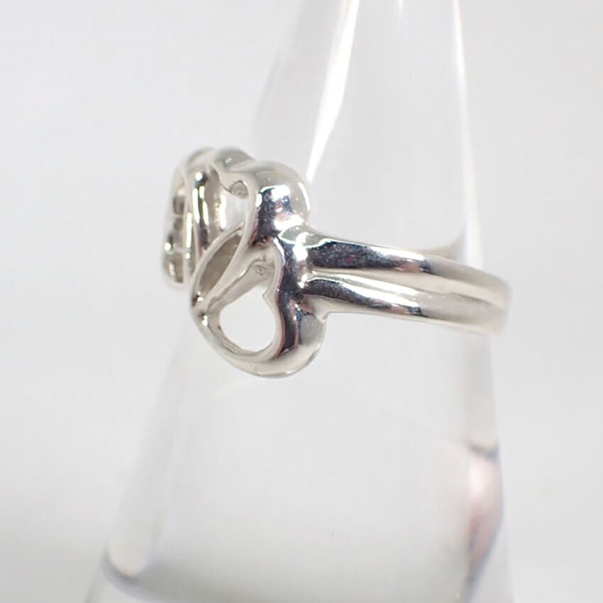 Tiffany & Co 925 Triple Heart Ring — view 3