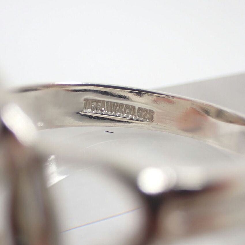 Tiffany & Co 925 Triple Heart Ring — view 7