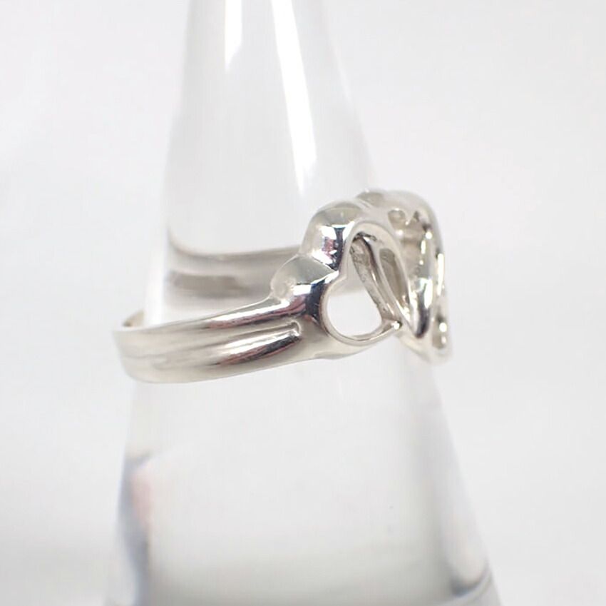 Tiffany & Co 925 Triple Heart Ring — view 2