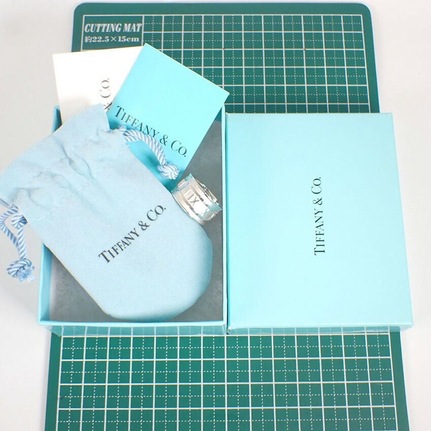 Tiffany & Co 925 Atlas Wide Ring — view 7