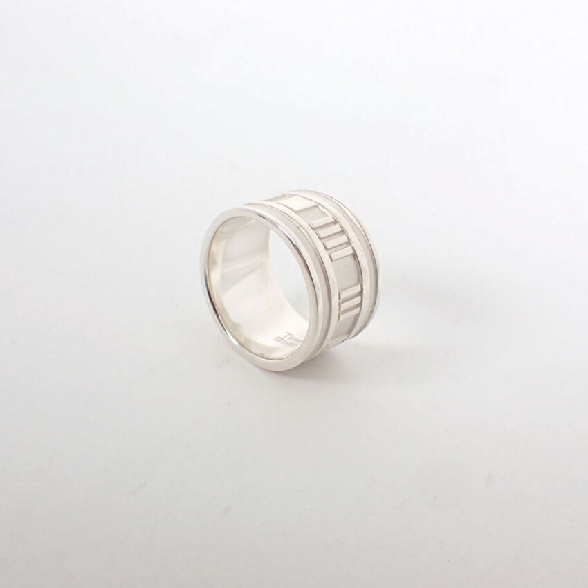 Tiffany & Co 925 Atlas Wide Ring — view 5