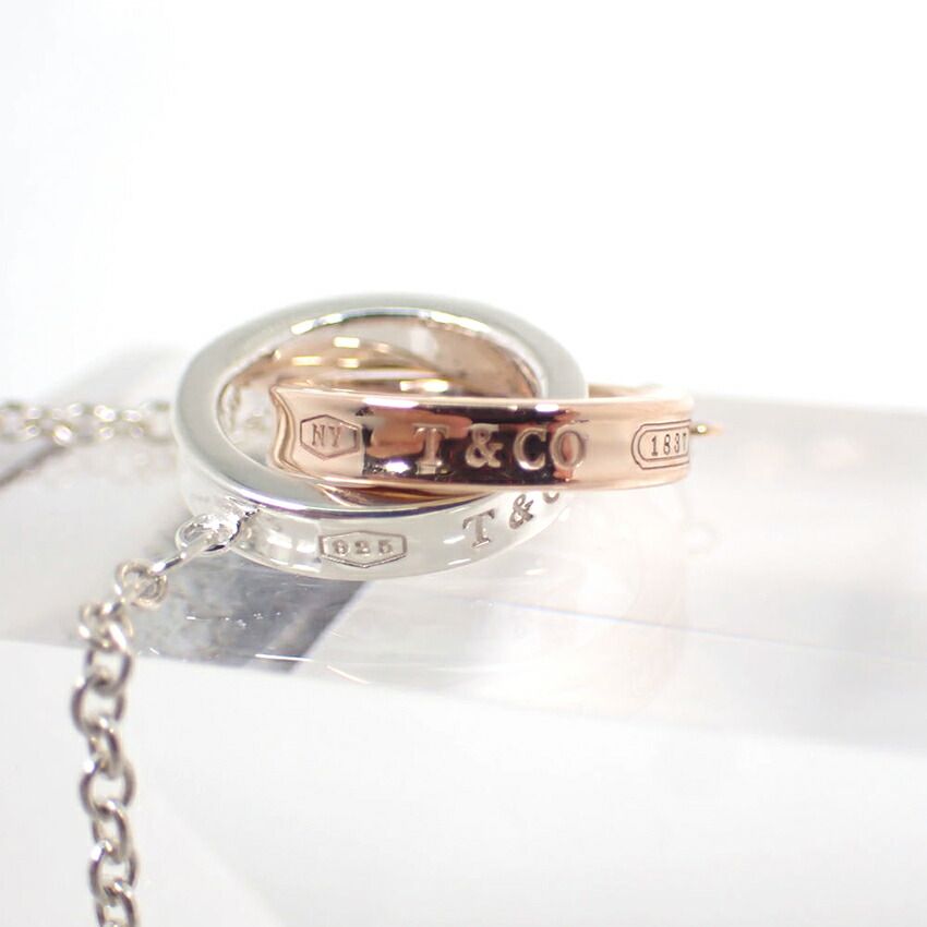 Tiffany & Co 925 Metal Interlocking Bracelet — view 3