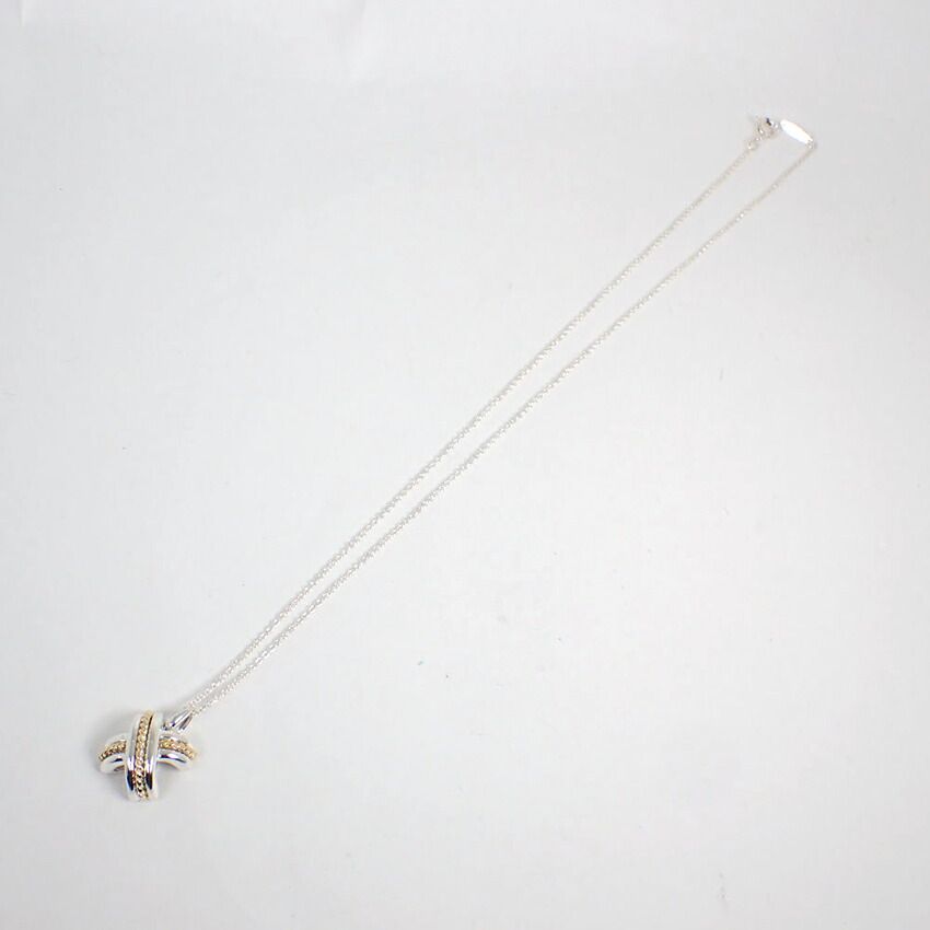 Tiffany & Co 925 750 Signature Cross Pendant — view 4