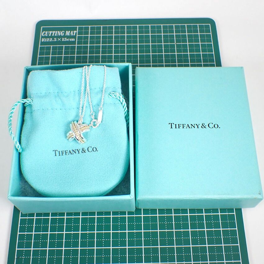 Tiffany & Co 925 750 Signature Cross Pendant — view 7