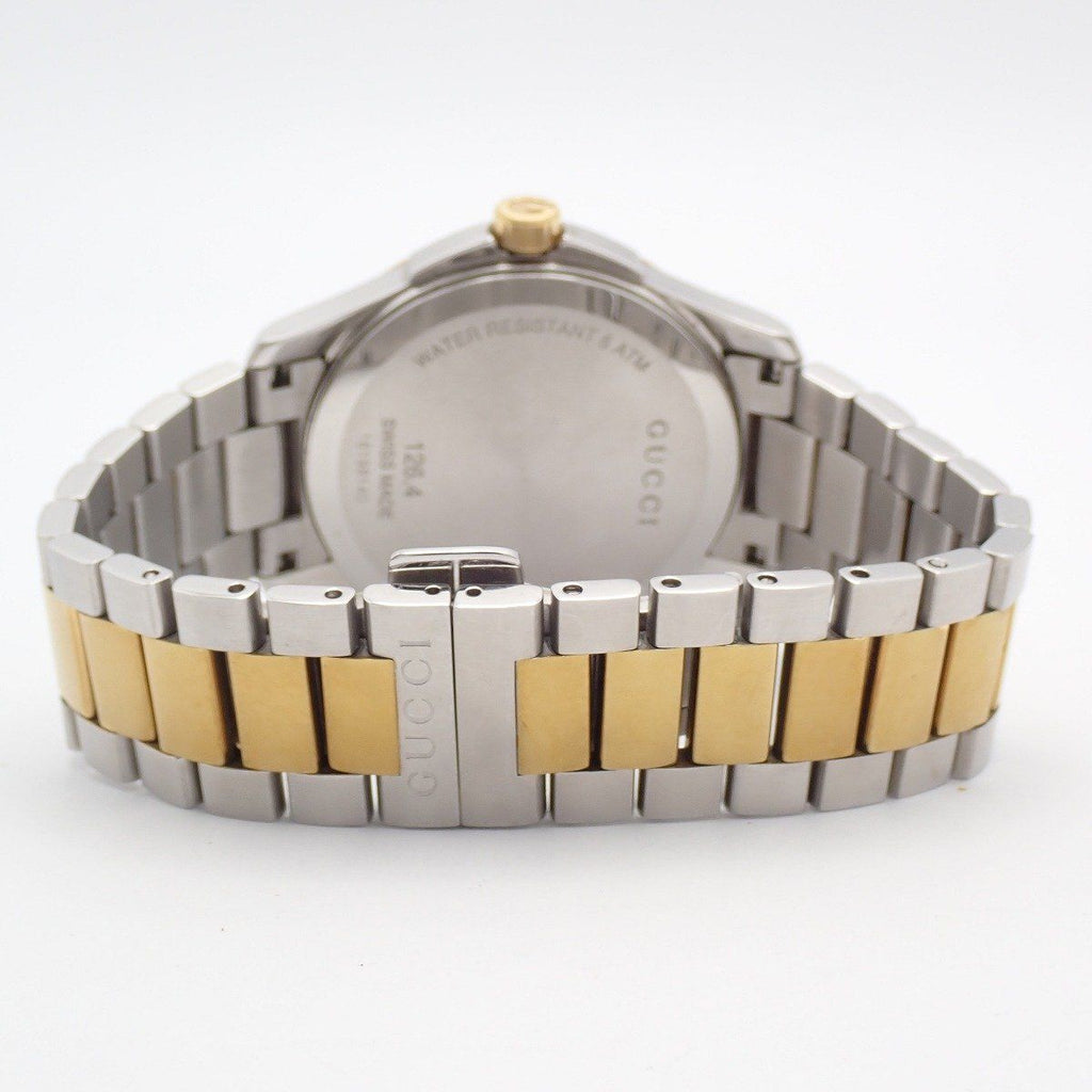 Gucci 126.4 Timeless Quartz Watch Duo Silver Dial SS Pawn — view 3