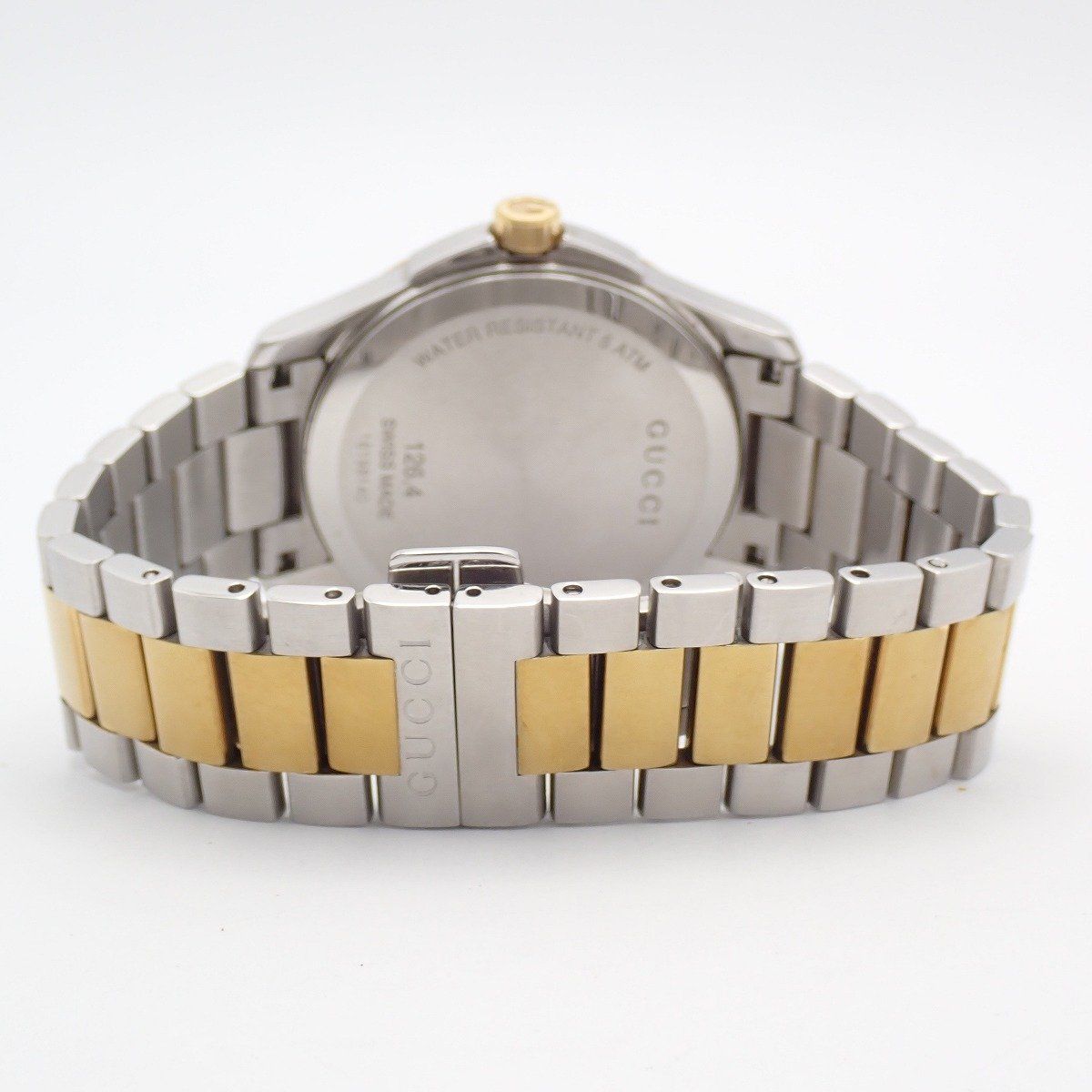 Gucci 126.4 Timeless Quartz Watch Duo Silver Dial SS Pawn — view 3