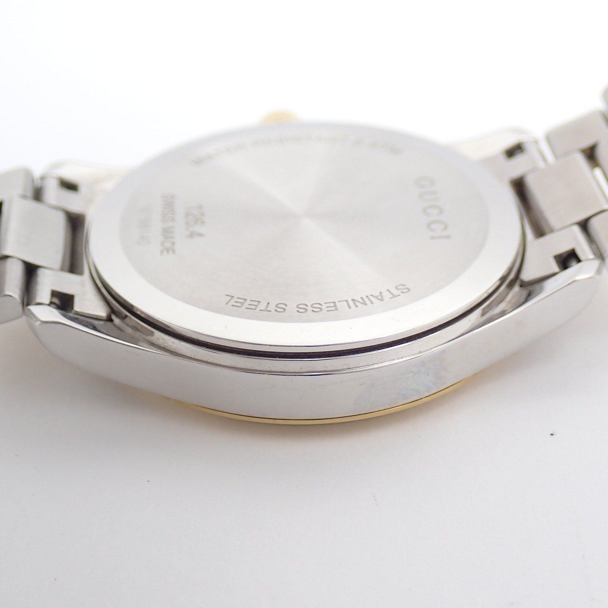 Gucci 126.4 Timeless Quartz Watch Duo Silver Dial SS Pawn — view 8