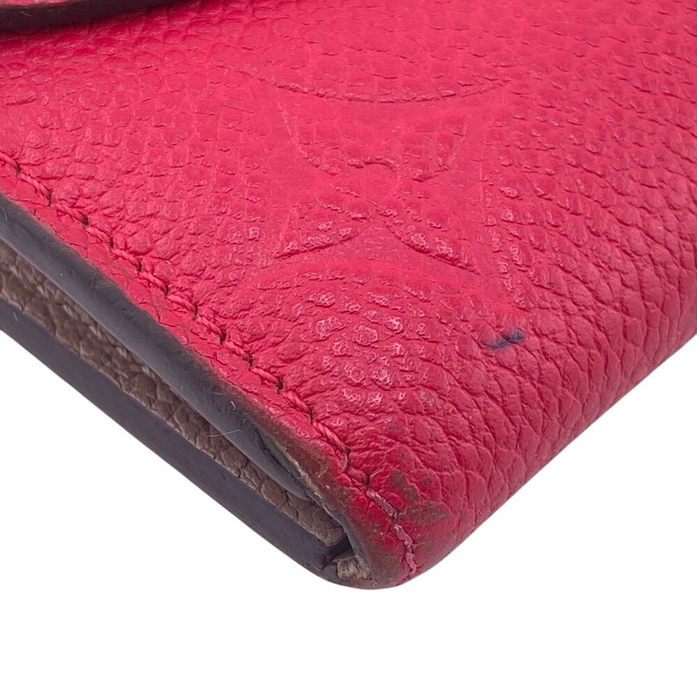 Louis Vuitton Portefeuille Emily Monogram Empreinte Wallet Card Holder Coin — view 3