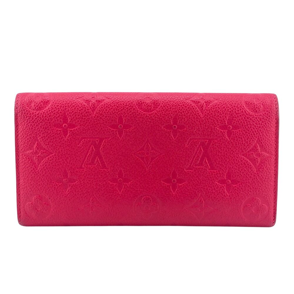 Louis Vuitton Portefeuille Emily Monogram Empreinte Wallet Card Holder Coin — view 2