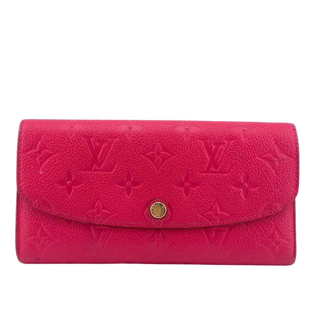 Louis Vuitton Portefeuille Emily Monogram Empreinte Wallet Card Holder Coin