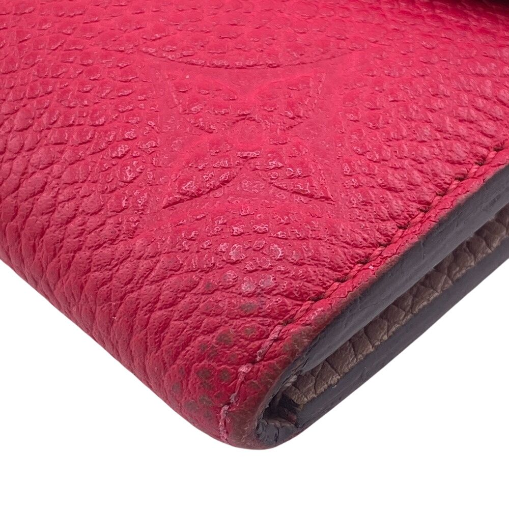 Louis Vuitton Portefeuille Emily Monogram Empreinte Wallet Card Holder Coin — view 4
