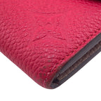 Louis Vuitton Portefeuille Emily Monogram Empreinte Wallet Card Holder Coin — view 4