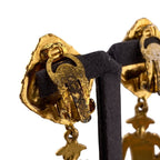 Chanel Mademoiselle Earrings Gold — view 5
