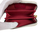Chanel Gabriel Zip Around Coin Case Wallet Purse White — view 7
