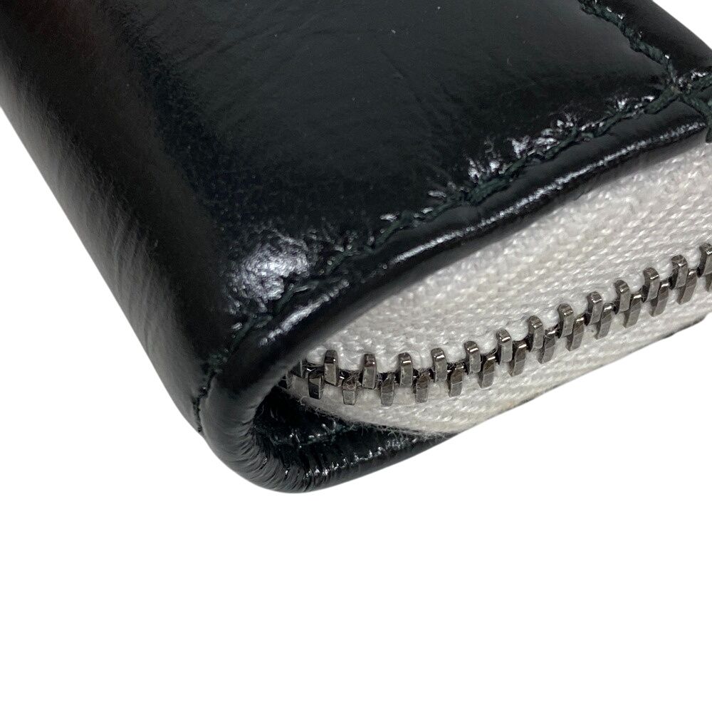 Chanel Gabriel Zip Around Coin Case Wallet Purse White — view 4
