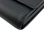 Louis Vuitton Capucines Portefeuille Wallet Card Holder Coin Purse Black — view 4