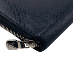Louis Vuitton Zippy Organizer Taiga Wallet Card Holder Coin Purse Black — view 3
