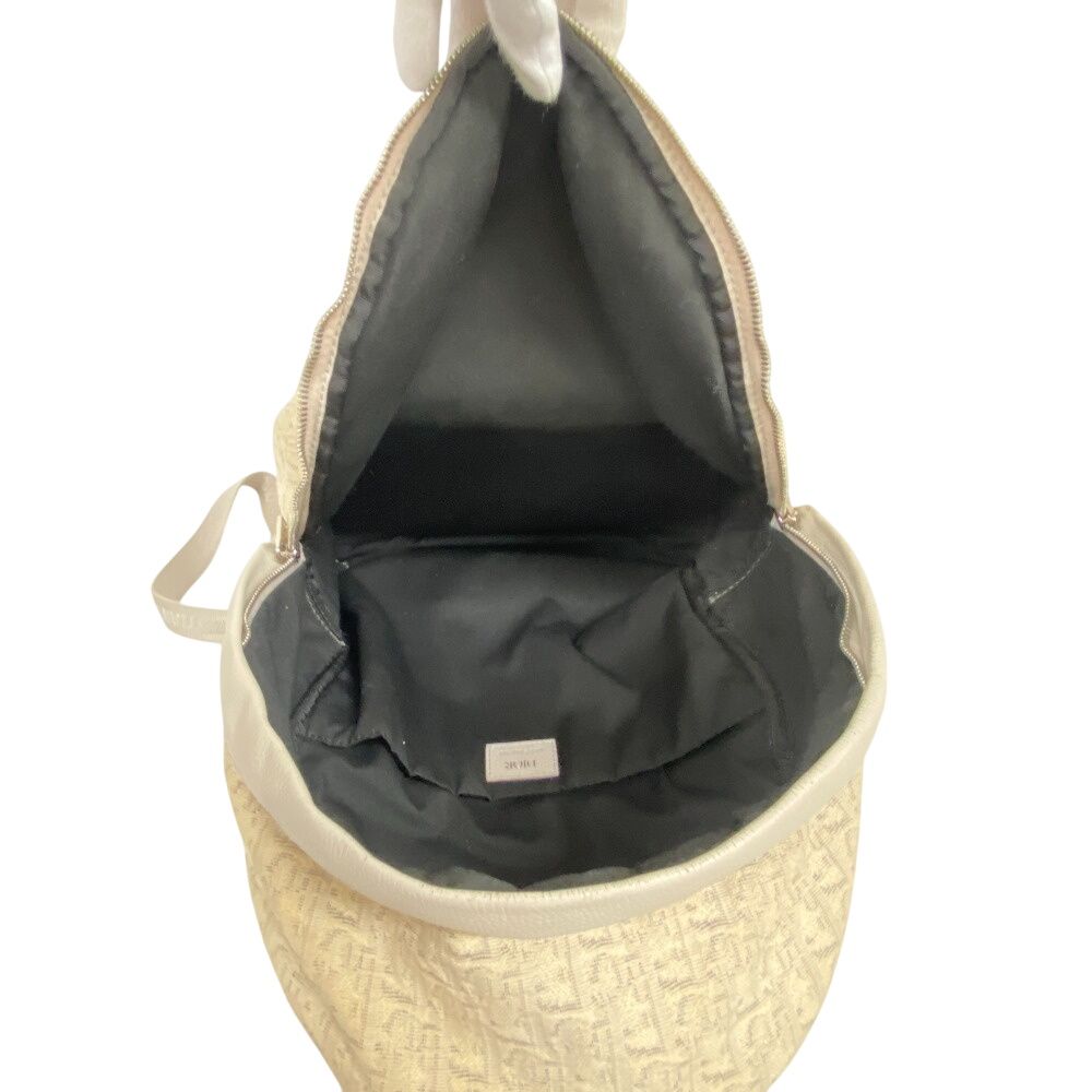 Dior Rider Oblique Backpack Trotter Purse White — view 8
