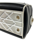 Dior Vibe Bow Sling Bag Cannage Purse Black — view 4