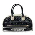 Dior Vibe Bow Sling Bag Cannage Purse Black
