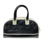 Dior Vibe Bow Sling Bag Cannage Purse Black — view 2