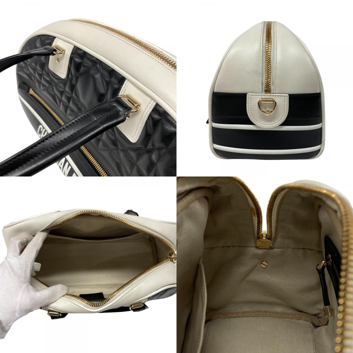 Dior Vibe Bow Sling Bag Cannage Purse Black — view 7