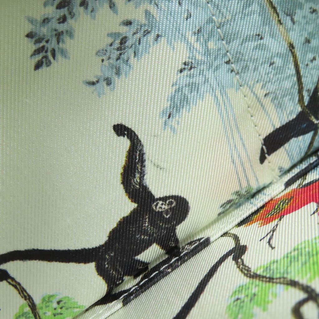 Hermes Azappu Silk in Long Etoupe Silver Wallet Epsom — view 9