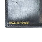 Chanel Hook CC Logo Gold Trifold Wallet Grained Calfskin — view 8