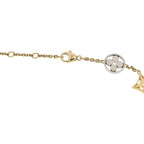 Louis Vuitton Monogram Idylle Bracelet Diamond Gold White Pink 18k Yellow PG WG — view 5