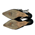 Dior Sandals 37 D Black Ivory Ribbon J'adior — view 4