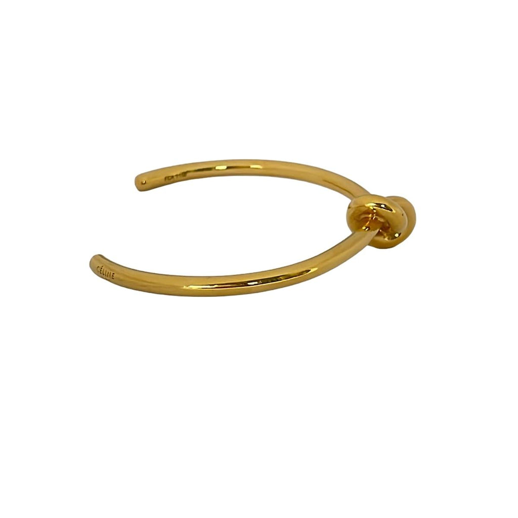Celine Bangle Knot Extra Thin Bracelet — view 2
