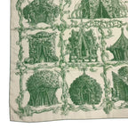 Hermes Carre 140 Large Scarf Cashmere Shawl Silk Geant les Cabanes Various Huts — view 6