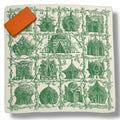 Hermes Carre 140 Large Scarf Cashmere Shawl Silk Geant les Cabanes Various Huts