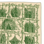 Hermes Carre 140 Large Scarf Cashmere Shawl Silk Geant les Cabanes Various Huts — view 3