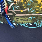 Hermes Carre 90 Scarf Silk Sichuan Panda Multicolor — view 8