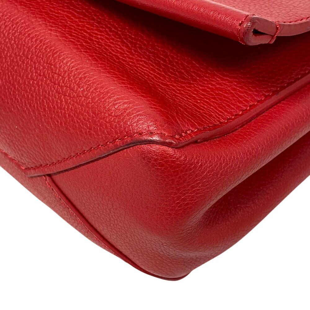 Louis Vuitton Lockme LV Logo Leather Shoulder Bag — view 3