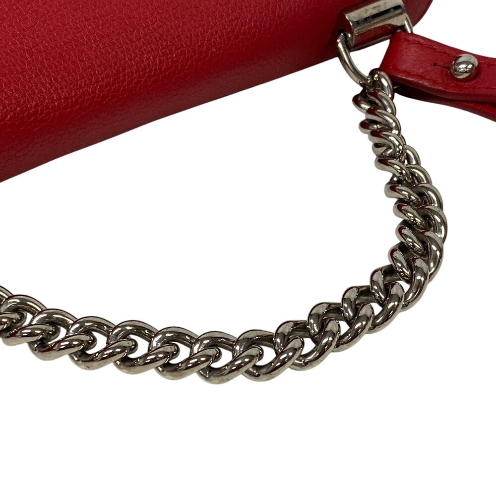 Louis Vuitton Lockme LV Logo Leather Shoulder Bag — view 5