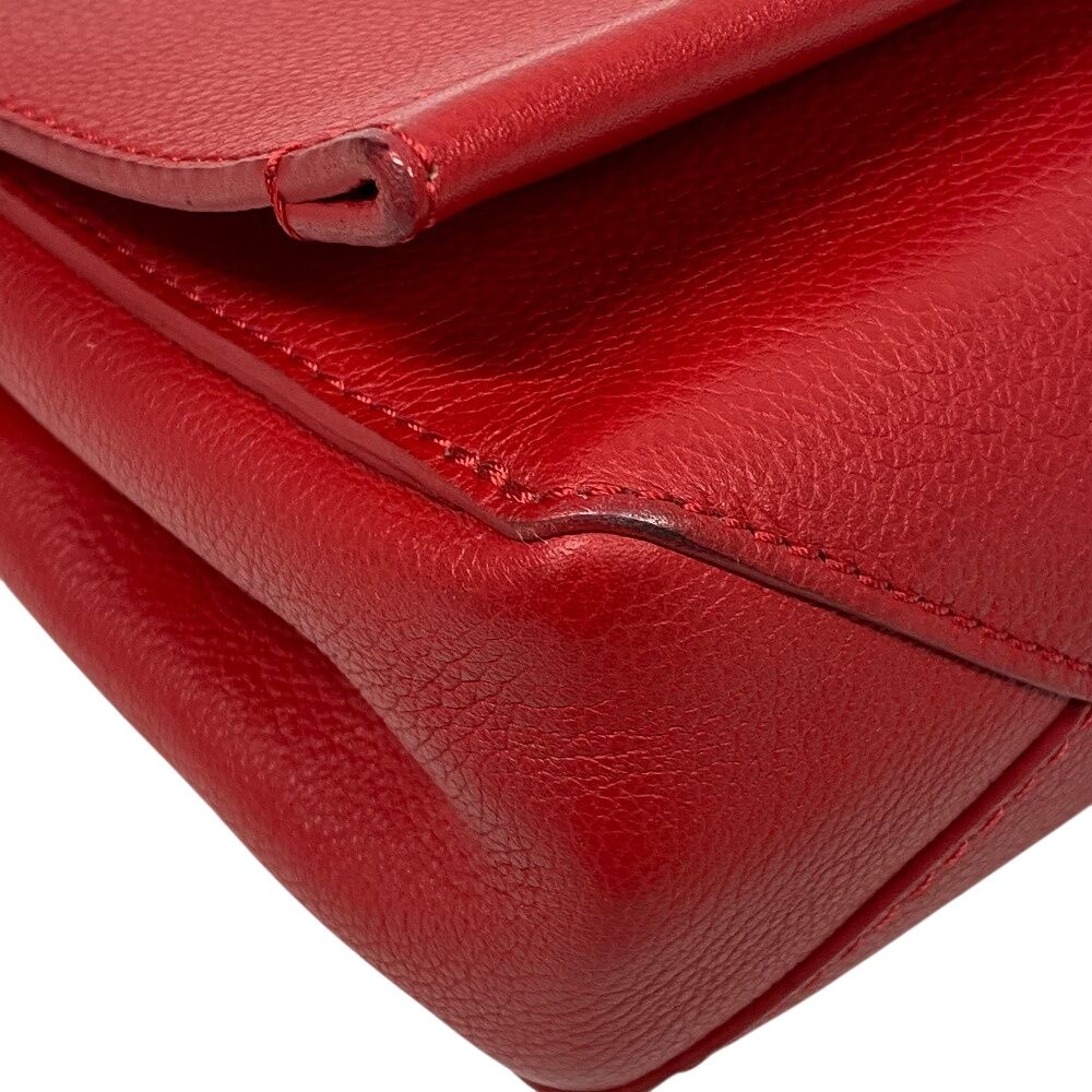 Louis Vuitton Lockme LV Logo Leather Shoulder Bag — view 4
