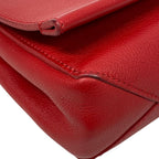 Louis Vuitton Lockme LV Logo Leather Shoulder Bag — view 4