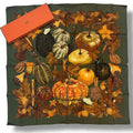 Hermes Carre 90 Scarf Silk Citrouilles Et Coloquintes Pumpkin and Colocint