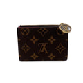 Louis Vuitton Monogram Cherry Portefeuille Lisa Leather Bifold Wallet Brown
