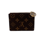 Louis Vuitton Monogram Cherry Portefeuille Lisa Leather Bifold Wallet Brown